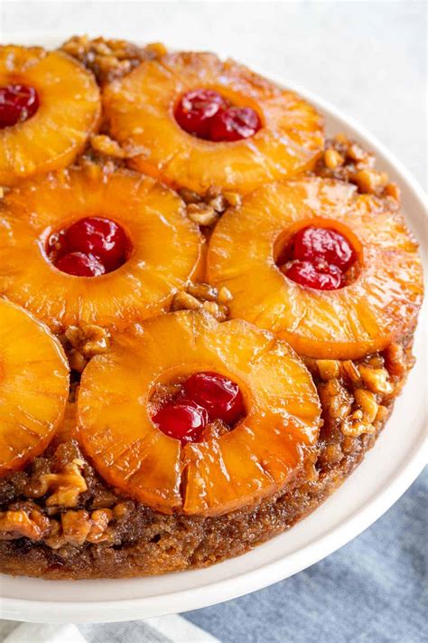 pineapple upside down cake recipe